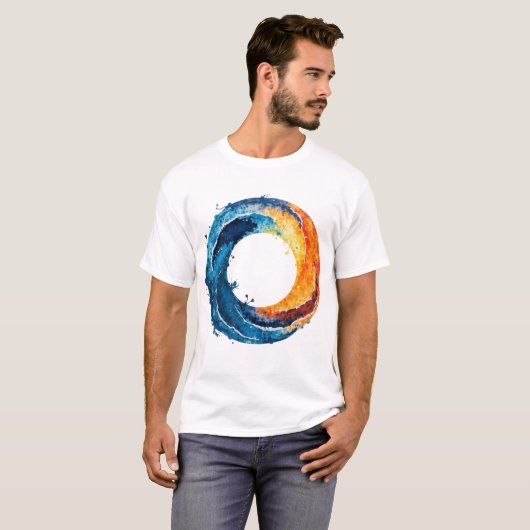 Hemelse Harmonie T-shirt (Voorkant volledig)