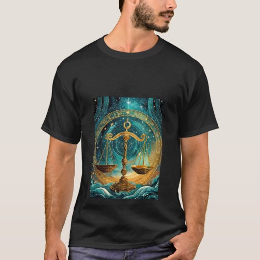 Hemelse Harmonie: Weegschaal T-shirt (Voorkant)