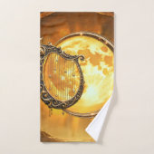 Hemelse Harp van de Gouden Maan Bad Handdoek (Handdoek)