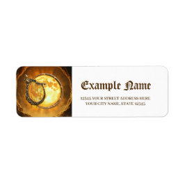 Hemelse Harp van de Gouden Maan. Etiket