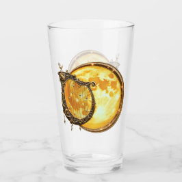 Hemelse Harp van de Gouden Maan Glas