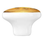 Hemelse Harp van de Gouden Maan. Keramische Knop (Zijkant)