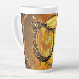 Hemelse Harp van de Gouden Maan Latte Mok