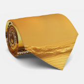 Hemelse Harp van de Gouden Maan Stropdas (Opgerold)