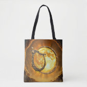 Hemelse Harp van de Gouden Maan Tote Bag (Voorkant)