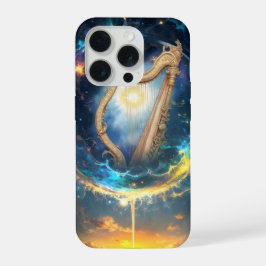 Hemelse Harp van de Maan Gebonden Hemel. iPhone 15 Pro Case