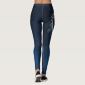 Hemelse Harp van de Maan Gebonden Hemel. Leggings (Achterkant)