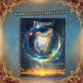 Hemelse Harp van de Maan Gebonden Hemel. Planner