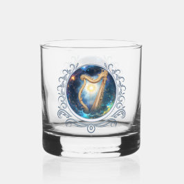 Hemelse Harp van de Maan Gebonden Hemel. Whisky Glas
