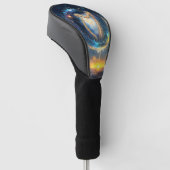 Hemelse Harp van de Maanbegrensde Hemel. Golfheadcover (Schuin)