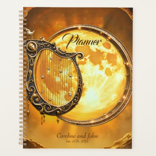Hemelse Harp van het Gouden Planner (Voorkant)