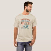 Hemelse Hash & Heilige Gronden retro T-shirt (Voorkant volledig)