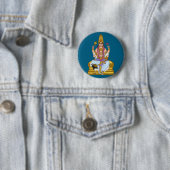 Hemelse Heer Chandra Knop Ronde Button 5,7 Cm (In situ)