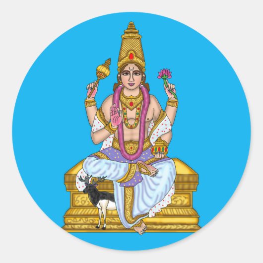 Hemelse Heer Chandra Sticker (Voorkant)
