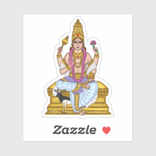 Hemelse Heer Chandra Sticker (Vel)