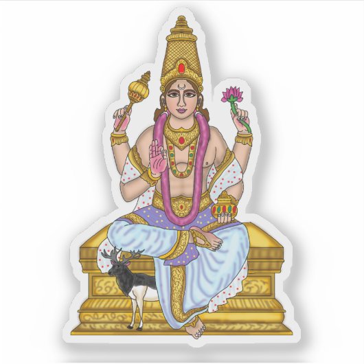 Hemelse Heer Chandra Sticker (Voorkant)