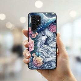 Hemelse Heksenroos Droomlandschap Samsung Galaxy Hoesje