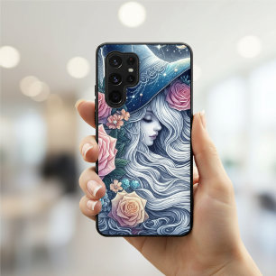 Hemelse Heksenroos Droomlandschap Samsung Galaxy Hoesje