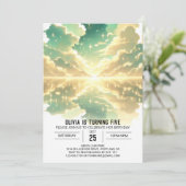 Hemelse Hemelse Digitale Verjaardag Kaart (Staand voorkant)