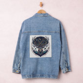 Hemelse Hert Maan & Ster Kunst Hertenbok Denim Jacket (Hangar)