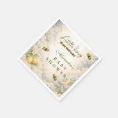 Hemelse Honing Bij Baby Shower Servet (Hoek)