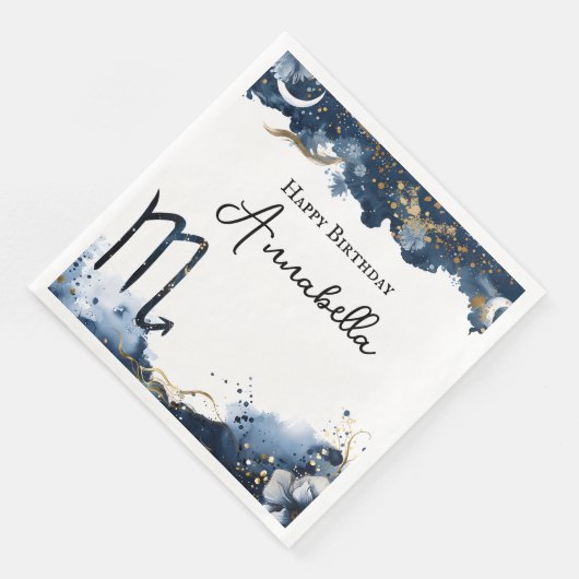 Hemelse Horoscoop Schorpioen Verjaardag Servet (Hoek)