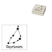 Hemelse Horoscoop Steenbok Rubberstempel (Gestempeld)