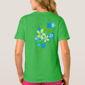 Hemelse Hula! Meisjes T-shirt (Achterkant)