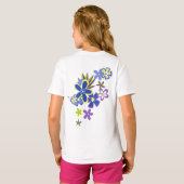 Hemelse Hula! Meisjes T-shirt (Achterkant volledig)