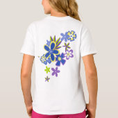 Hemelse Hula! Meisjes T-shirt (Achterkant)