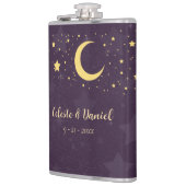 Hemelse Huwelijk Sterrenhemel Heupfles (Links)