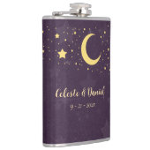 Hemelse Huwelijk Sterrenhemel Heupfles (Rechts)