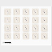 Hemelse Huwelijksenvelop Zegellak Sticker (Vel)