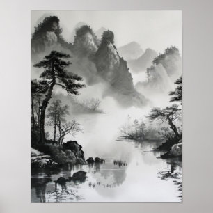 Hemelse Impressie: Echo's uit de oudheid Poster