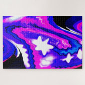 Hemelse invasie legpuzzel (Horizontaal)