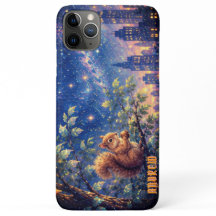 Hemelse iPhone hoes. Geschenk voor het bekijken va