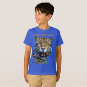 Hemelse Jaguar van het Betoverde Woud T-shirt (Voorkant volledig)