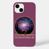 Hemelse Kampeerder Galaxy Nacht Scène Case-Mate iPhone Case (Achterkant)