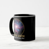 Hemelse Kampeerder Galaxy Nacht Scène Mok (Voorkant links)
