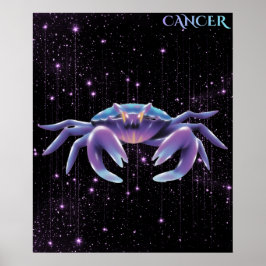Hemelse Kanker – Astrologie Kunst Poster