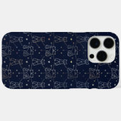 Hemelse Kat Constellatie iPhone Hoesje (Achterkant (horizontaal))