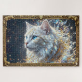 Hemelse kat legpuzzel (Horizontaal)