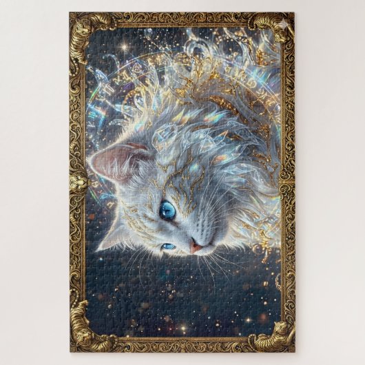 Hemelse kat legpuzzel (Verticaal)