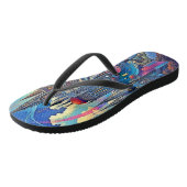 Hemelse Kathedraal Stadsgezicht Teenslippers (Schuin)
