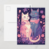  Hemelse Katten Wenskaart Briefkaart (Voorkant / Achterkant)