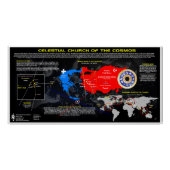 Hemelse Kerk van de Kosmos Perfect Poster (Voorkant)