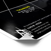 Hemelse Kerk van de Kosmos Perfect Poster (Hoek)