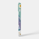Hemelse Kerstboom in Pasteltinten iPhone 15 Case (Linkerkant)