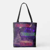 Hemelse Kersttas Tote Bag (Achterkant)