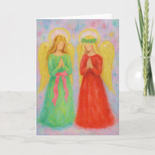 Hemelse Kerstwensen Kerstkaart – Vreedzaam Kaart